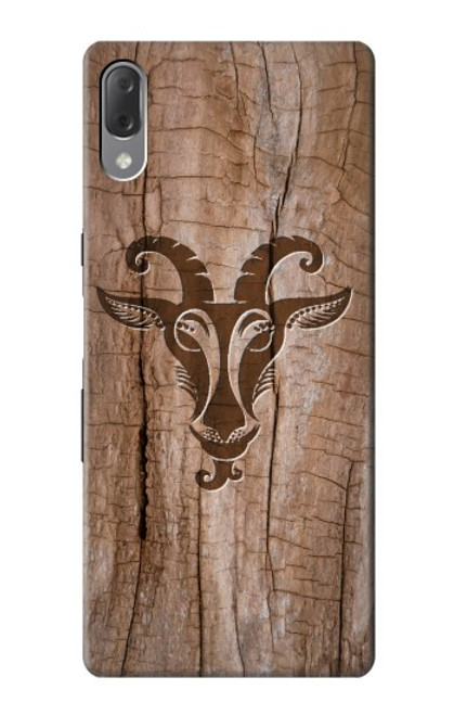 S2183 Goat Wood Graphic Printed Case For Sony Xperia L3