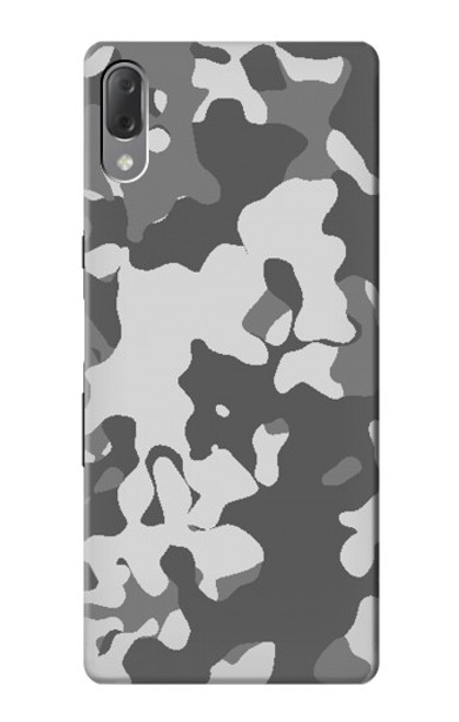 S2186 Gray Camo Camouflage Graphic Printed Case For Sony Xperia L3