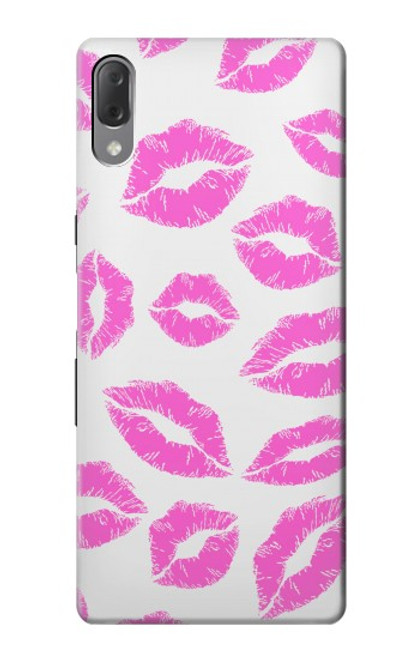 S2214 Pink Lips Kisses Case For Sony Xperia L3