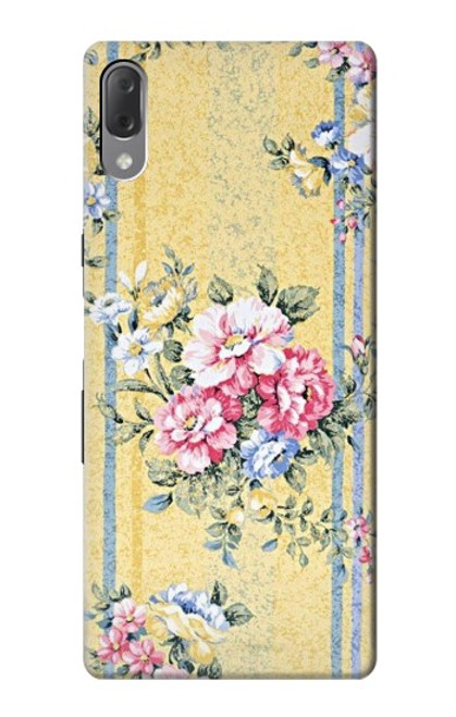 S2229 Vintage Flowers Case For Sony Xperia L3