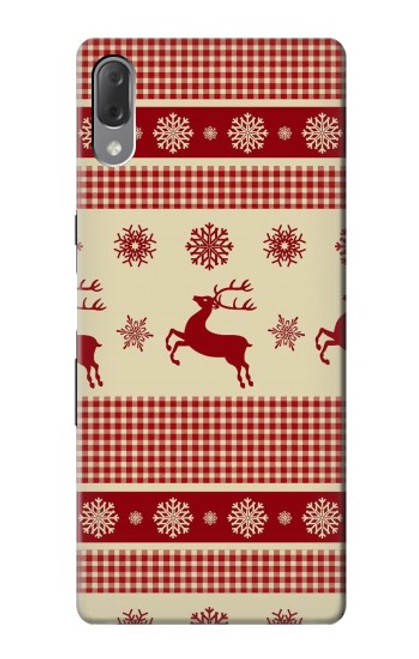 S2310 Christmas Snow Reindeers Case For Sony Xperia L3