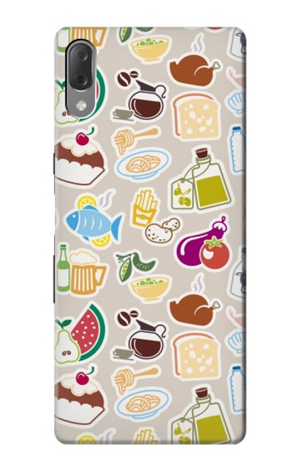 S2321 Food and Drink Seamless Case For Sony Xperia L3