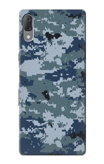 S2346 Navy Camo Camouflage Graphic Case For Sony Xperia L3