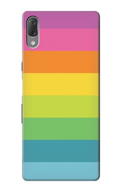 S2363 Rainbow Pattern Case For Sony Xperia L3