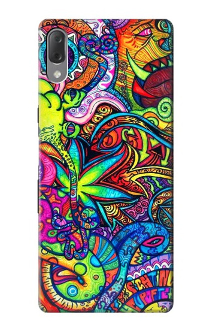 S3255 Colorful Art Pattern Case For Sony Xperia L3