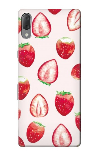 S3481 Strawberry Case For Sony Xperia L3