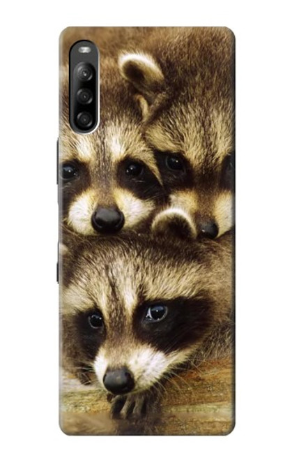 S0977 Baby Raccoons Case For Sony Xperia L4