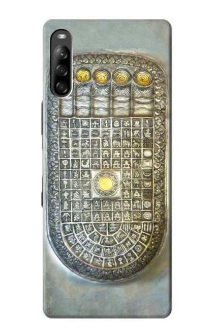 S1484 Buddha Footprint Case For Sony Xperia L4