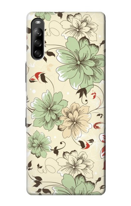 S2179 Flower Floral Vintage Art Pattern Case For Sony Xperia L4