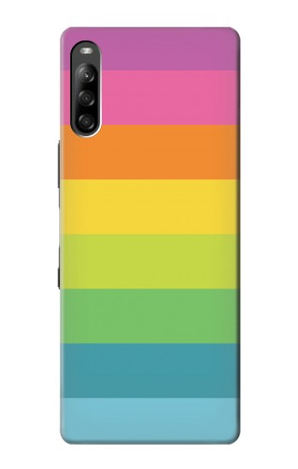 S2363 Rainbow Pattern Case For Sony Xperia L4