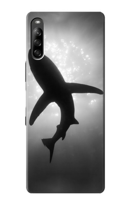 S2367 Shark Monochrome Case For Sony Xperia L4