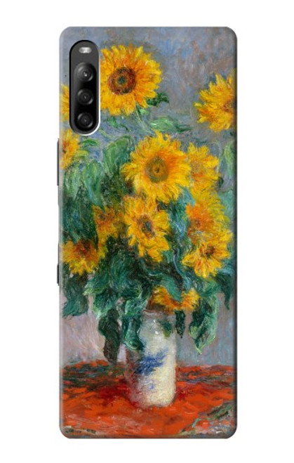 S2937 Claude Monet Bouquet of Sunflowers Case For Sony Xperia L4