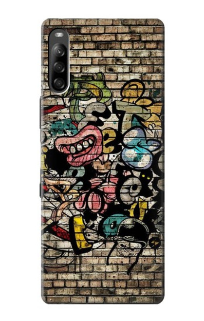 S3394 Graffiti Wall Case For Sony Xperia L4