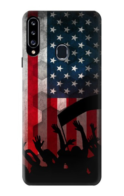 S2989 USA America Soccer Case For Samsung Galaxy A20s