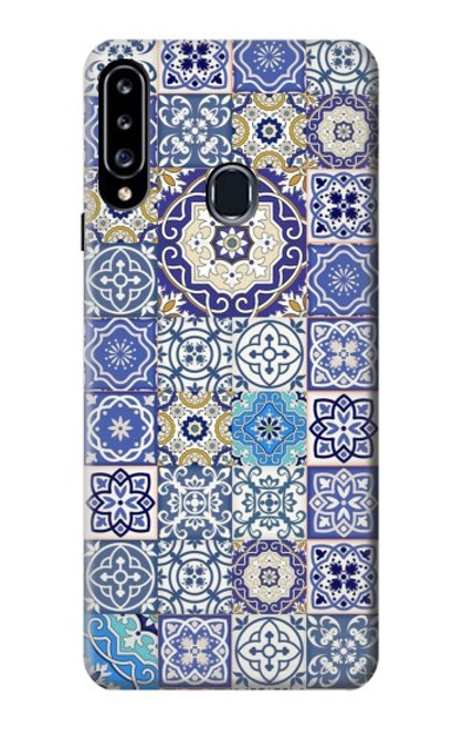 S3537 Moroccan Mosaic Pattern Case For Samsung Galaxy A20s