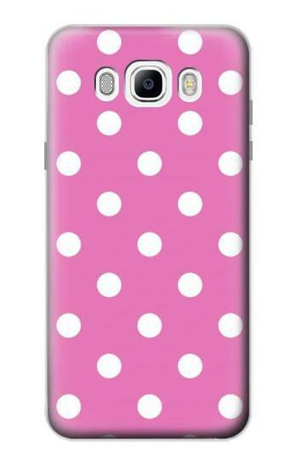 S2358 Pink Polka Dots Case For Samsung Galaxy J7 (2016)