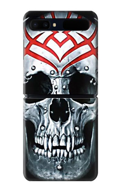 S0223 Vampire Skull Tattoo Case For Samsung Galaxy Z Flip 5G