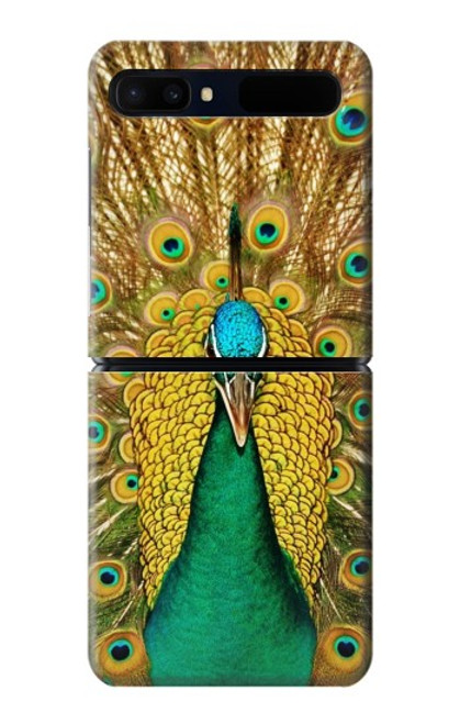 S0513 Peacock Case For Samsung Galaxy Z Flip 5G