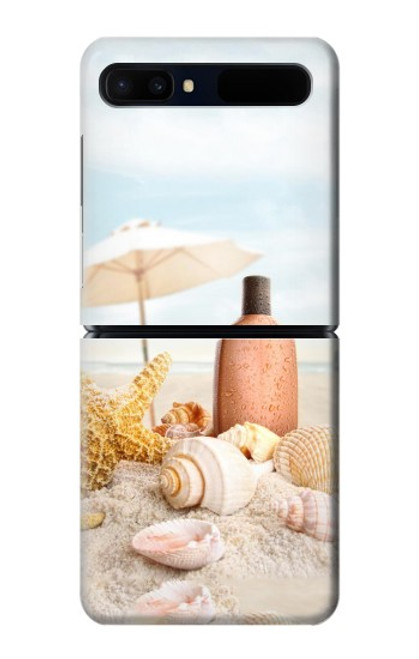 S1425 Seashells on The Beach Case For Samsung Galaxy Z Flip 5G