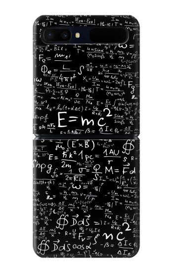 S2574 Mathematics Physics Blackboard Equation Case For Samsung Galaxy Z Flip 5G