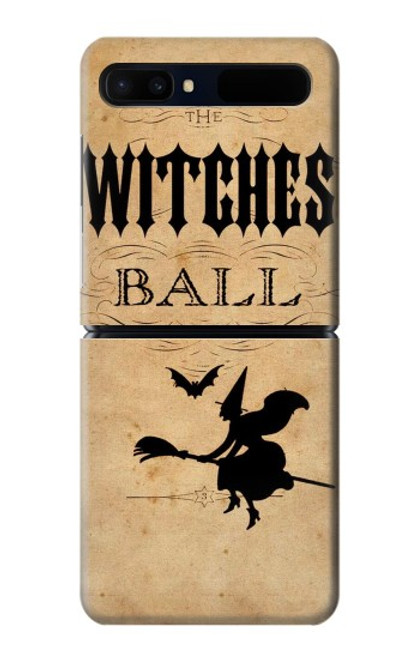 S2648 Vintage Halloween The Witches Ball Case For Samsung Galaxy Z Flip 5G