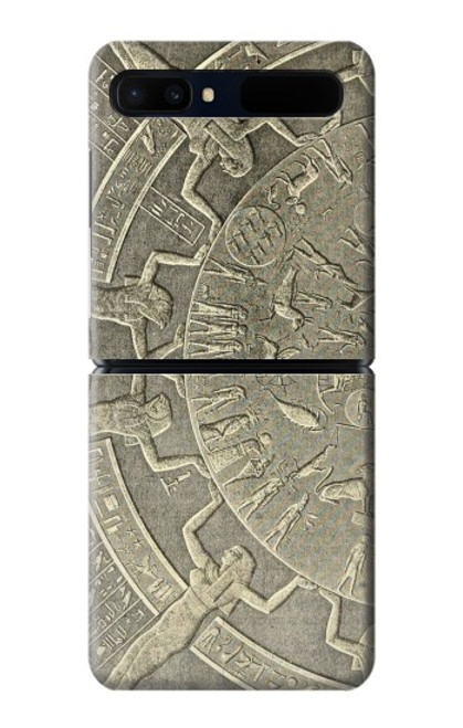 S3396 Dendera Zodiac Ancient Egypt Case For Samsung Galaxy Z Flip 5G