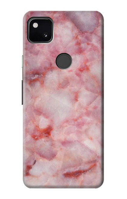 S2843 Pink Marble Texture Case For Google Pixel 4a