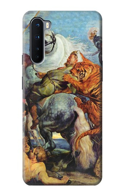 S3331 Peter Paul Rubens Tiger und Lowenjagd Case For OnePlus Nord