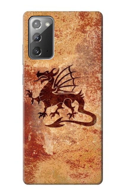 S2485 Dragon Metal Texture Graphic Printed Case For Samsung Galaxy Note 20