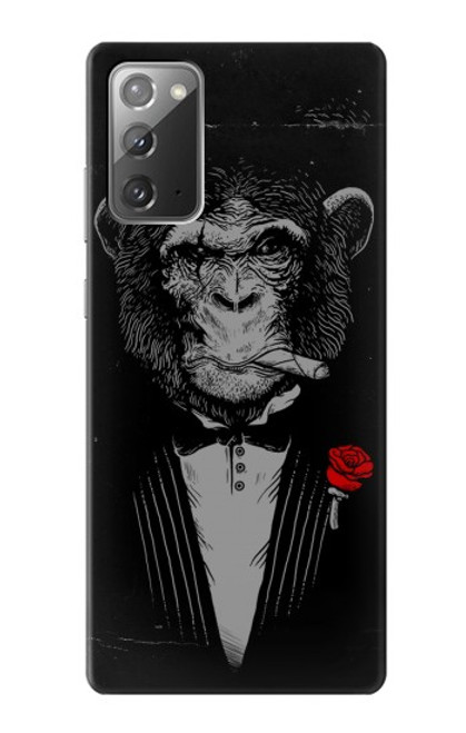 S3167 Funny Monkey God Father Case For Samsung Galaxy Note 20