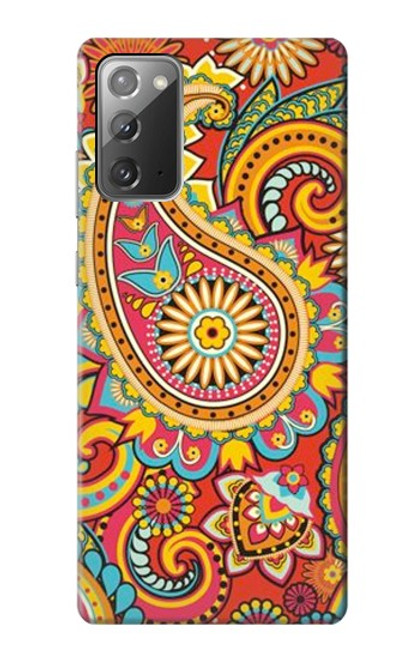 S3402 Floral Paisley Pattern Seamless Case For Samsung Galaxy Note 20