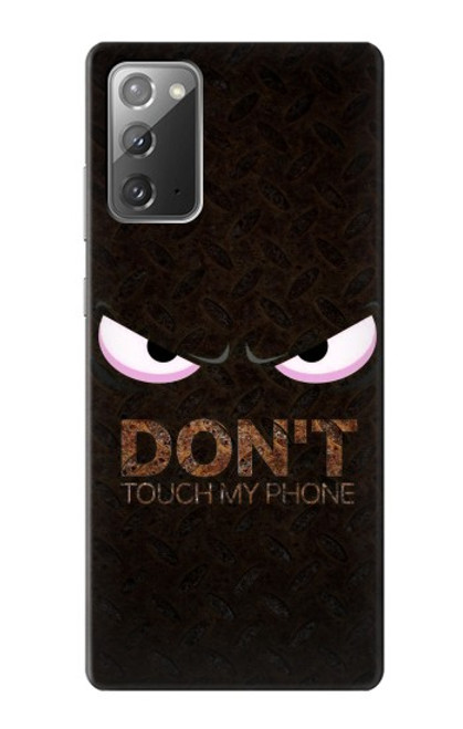 S3412 Do Not Touch My Phone Case For Samsung Galaxy Note 20