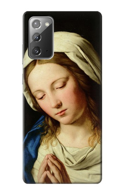 S3476 Virgin Mary Prayer Case For Samsung Galaxy Note 20