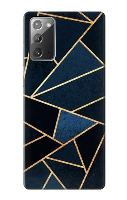 S3479 Navy Blue Graphic Art Case For Samsung Galaxy Note 20