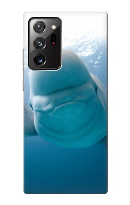 S1801 Beluga Whale Smile Whale Case For Samsung Galaxy Note 20 Ultra, Ultra 5G