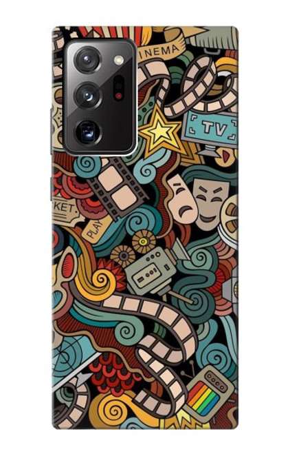 S3480 Movie Acting Entertainment Case For Samsung Galaxy Note 20 Ultra, Ultra 5G