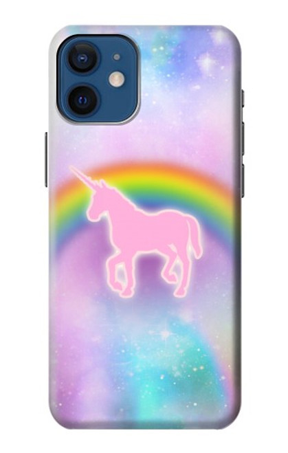 S3070 Rainbow Unicorn Pastel Sky Case For iPhone 12 mini