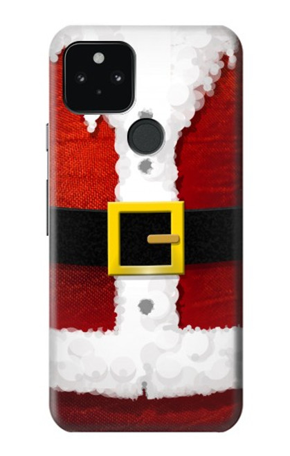 S2846 Christmas Santa Red Suit Case For Google Pixel 5