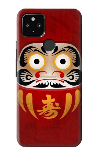 S3023 Japan Good Luck Daruma Doll Case For Google Pixel 4a 5G