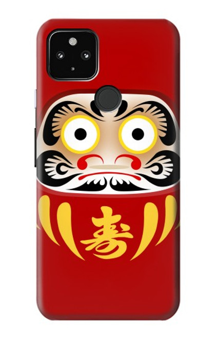 S3045 Japan Good Luck Daruma Doll Case For Google Pixel 4a 5G