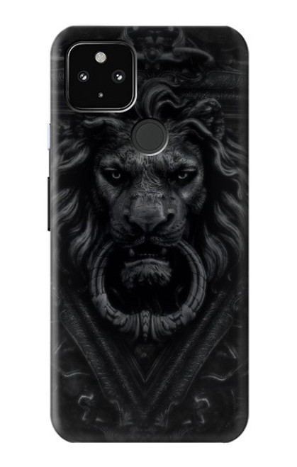 S3619 Dark Gothic Lion Case For Google Pixel 4a 5G