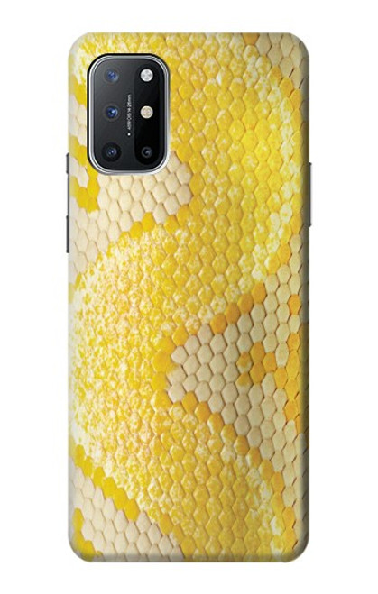 S2713 Yellow Snake Skin Graphic Printed Case For OnePlus 8T