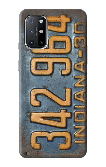 S3750 Vintage Vehicle Registration Plate Case For OnePlus 8T