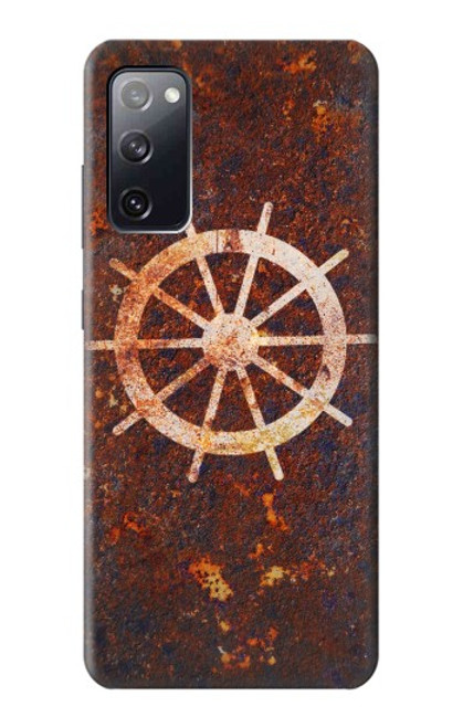 S2766 Ship Wheel Rusty Texture Case For Samsung Galaxy S20 FE