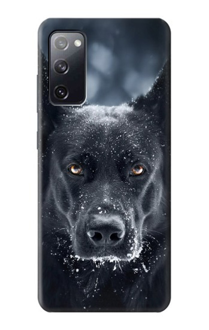 S3168 German Shepherd Black Dog Case For Samsung Galaxy S20 FE