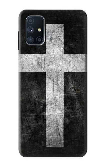 S3491 Christian Cross Case For Samsung Galaxy M51