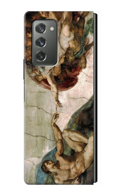 S0179 Michelangelo Creation of Adam Case For Samsung Galaxy Z Fold2 5G