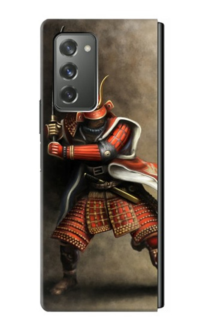 S0796 Japan Red Samurai Case For Samsung Galaxy Z Fold2 5G