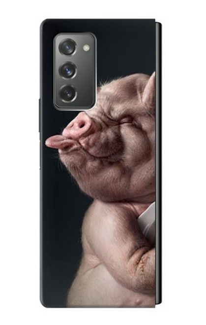 S1273 Crazy Pig Case For Samsung Galaxy Z Fold2 5G