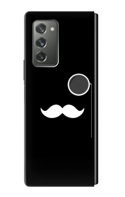 S1946 Sir Mustache Minimalism Case For Samsung Galaxy Z Fold2 5G